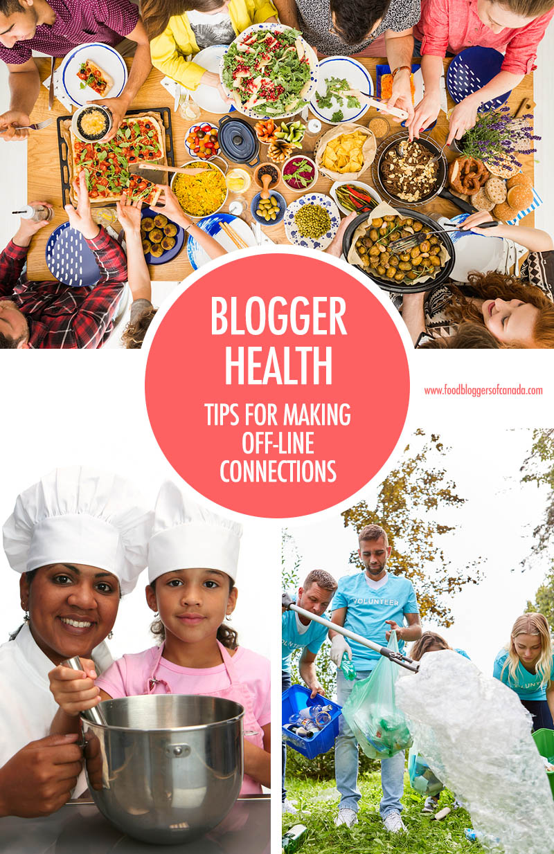 Blogger Health-Tips For Making Connections | Food Bloggers of Canada