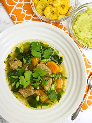 Instant Pot Tomatillo Pork Soup (Paleo)