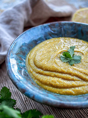 Curried Butternut Squash Lentil Soup