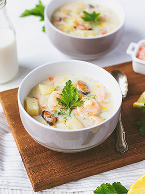 Classic Seafood Chowder