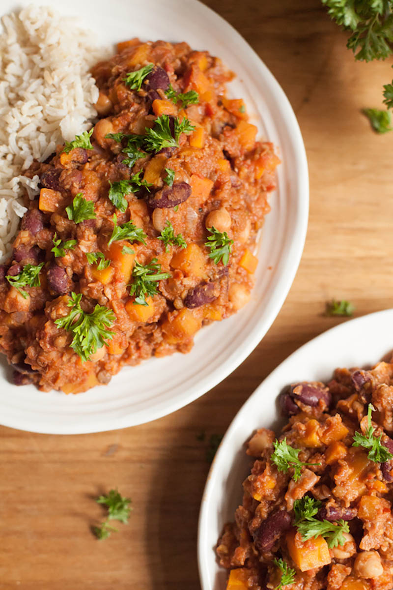 Spicy Vegetarian Chili | Allergy Girl Eats