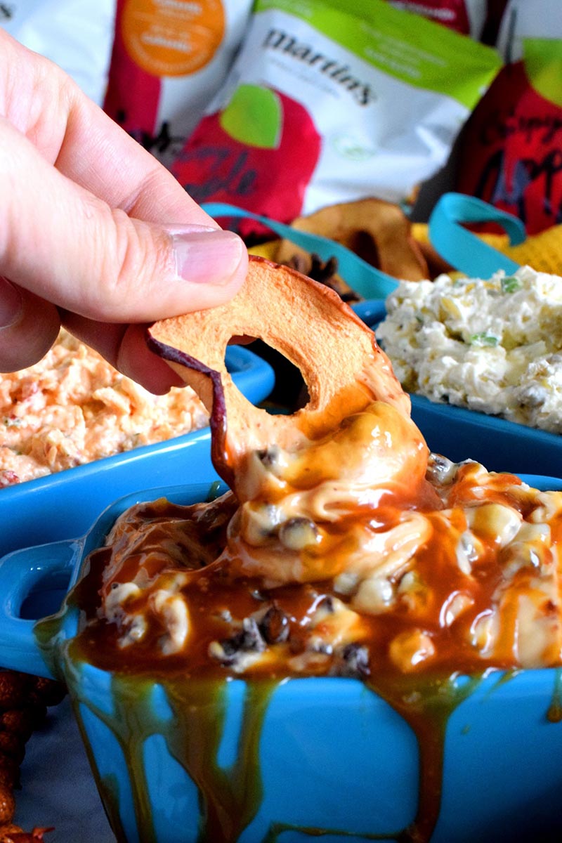3 Cream Cheese Dips For Apple Chips