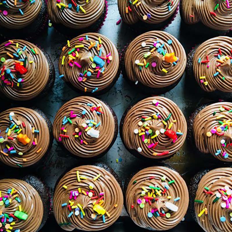 Chocolate Cupcakes by Sara's Baking Blog