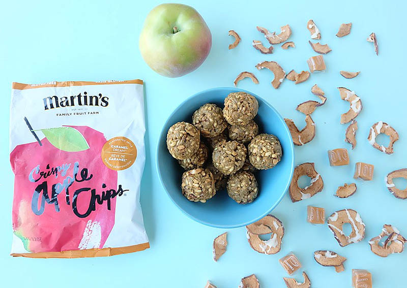 Caramel Apple Energy Bites