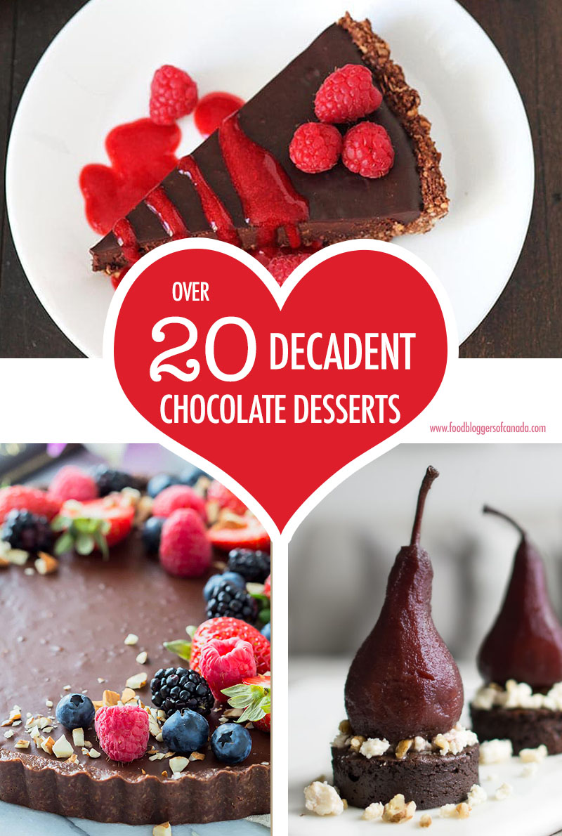 Over 20 Decadent Chocolate Desserts | Food Bloggers of Canada