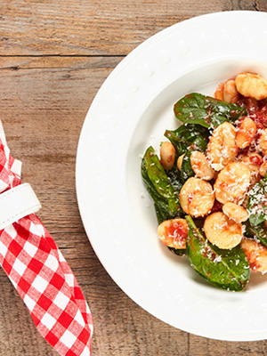 Gnocchi with White Beans and Spinach | Bite Me More