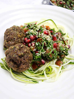Shawarma Spiced Meatballs | From Pasta to Paleo