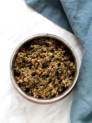 Palak Kheema (Spinach and Ground Beef) | Chocolate and Chillies