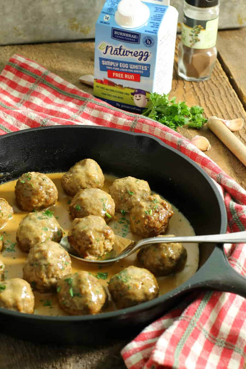 Freezer Friendly Swedish Meatballs | Earth, Food and Fire