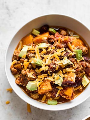 Turkey and Sweet Potato Chili | Salt and Lavender