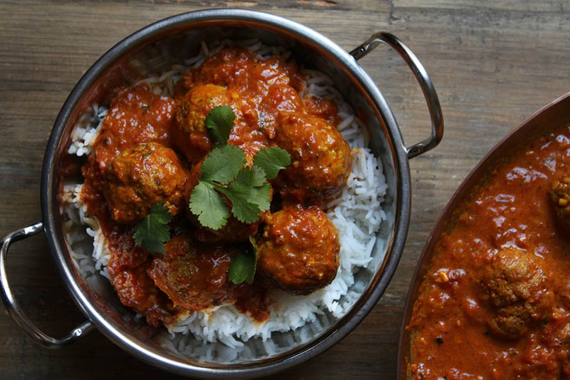 Butter Chicken Meatballs | Dish n the Kitchen