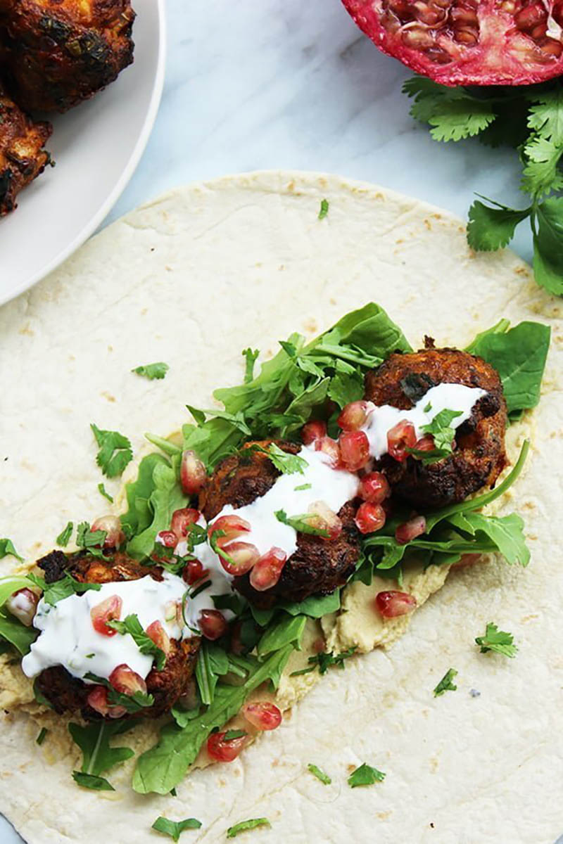 Lamb meatballs with Harissa and Feta | Slow the Cook Down