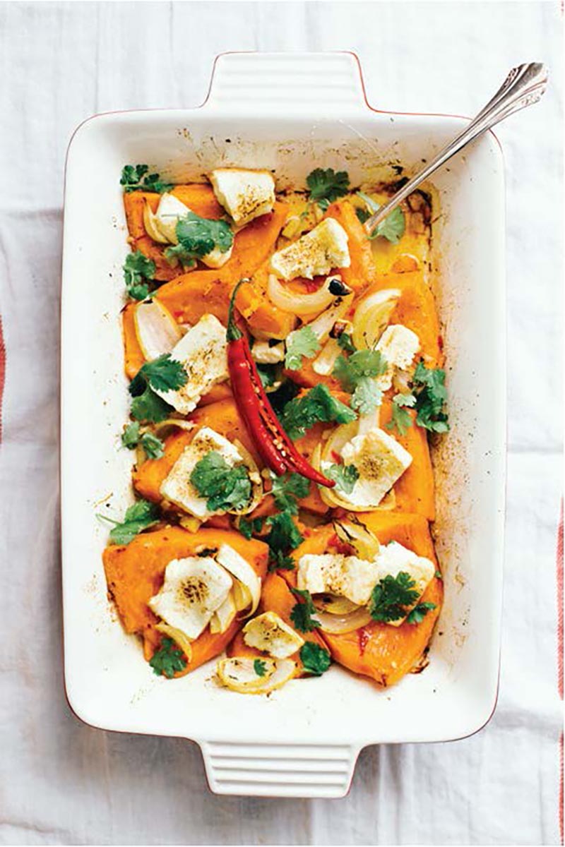 Baked Squash by Allison Day (from the Modern Lunch cookbook)