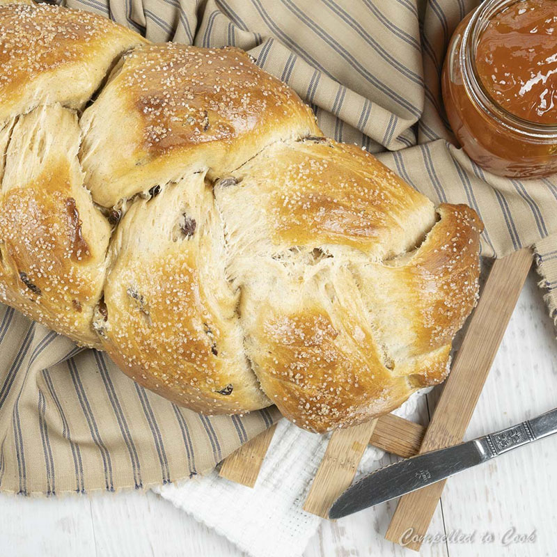 Cinnamon Raisin Challah | Compelled to Cook