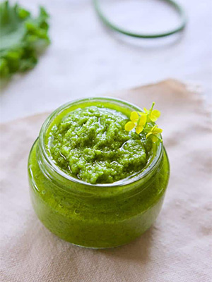 Garlic Scape Kale Pesto | Melissa Torio