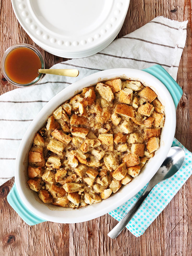 Banana Bread Pudding | A Pretty Life