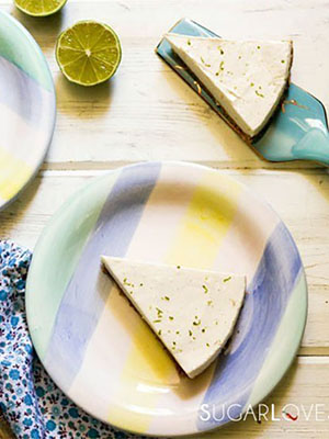 No Bake Lime Cheesecake | SugarLoveSpices
