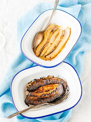 Roasted Bananas 2 Ways | Imagelicious