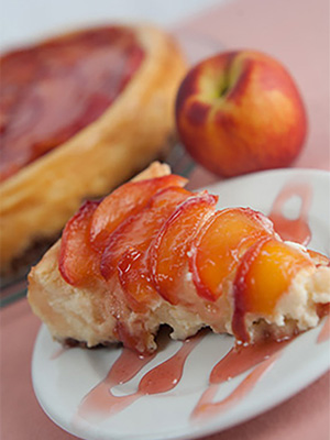 Peachy Southern Comfort Cheesecake | Celebration Generation