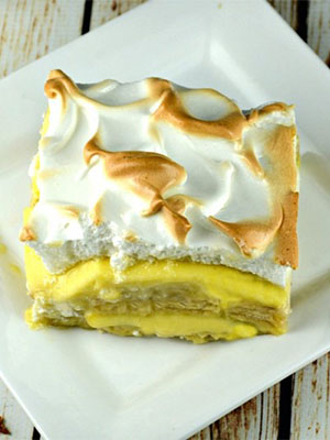 Banana Custard Crunch | Kitchen Divas