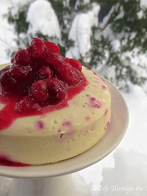 Cranberry Cheesecake | Urban Cottage Life