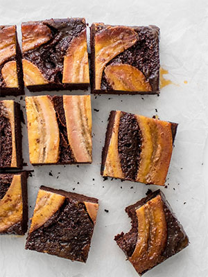 Caramelized Banana Upside Down Cake | Chef Sous Chef