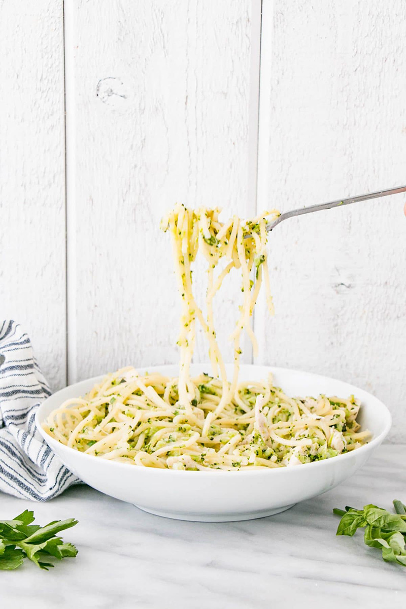 One Pot Herb and Garlic Chicken Pasta | My Kitchen Love
