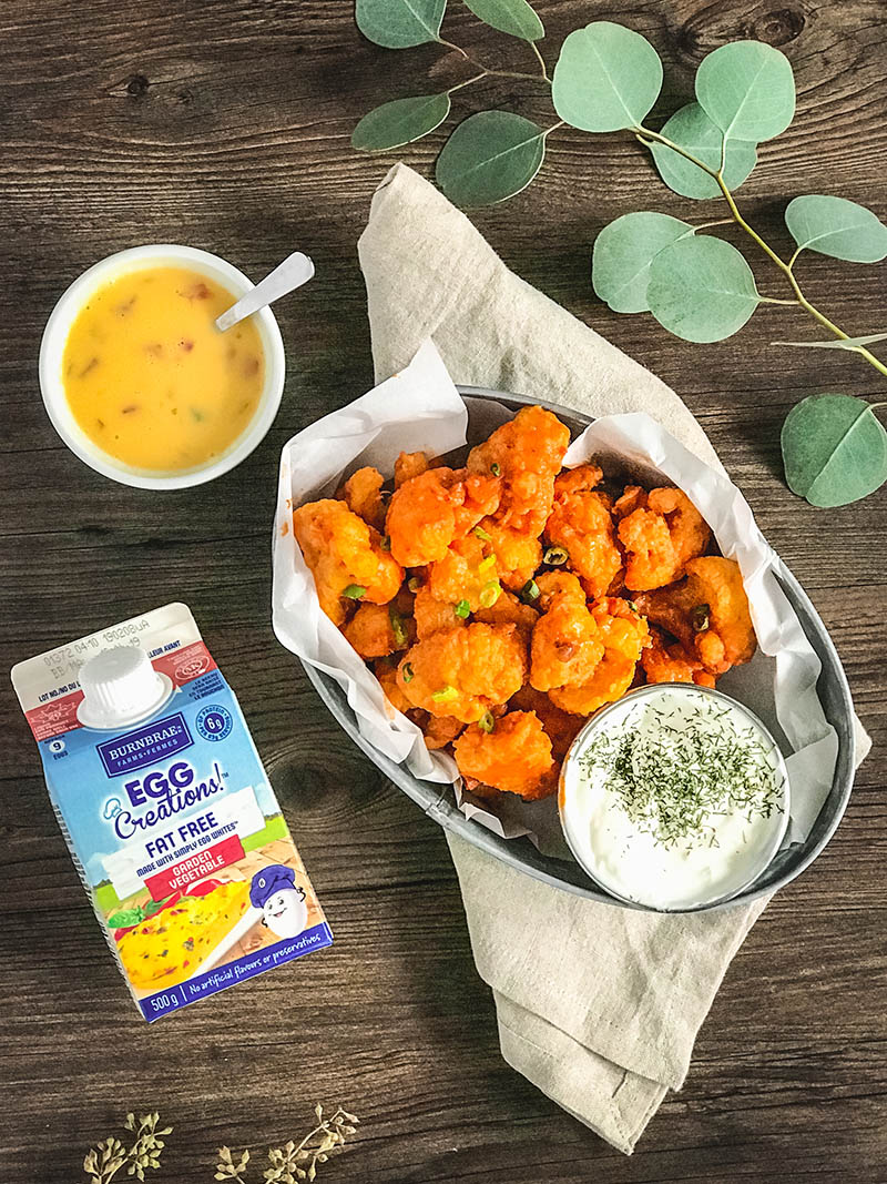 Burnbrae Buffalo Cauliflower Bites | Food Bloggers of Canada