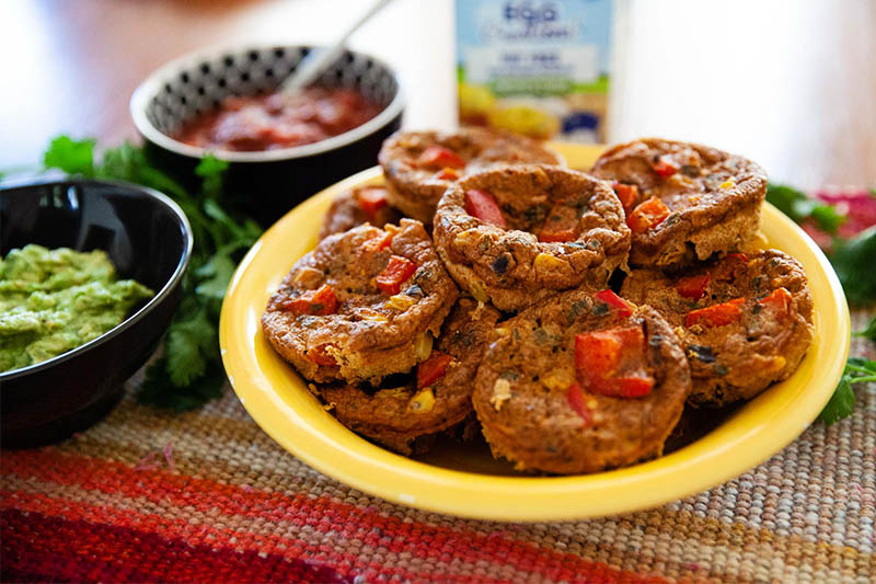 5 Ingredient Tex Mex Muffin Tin Eggs | Food Bloggers of Canada