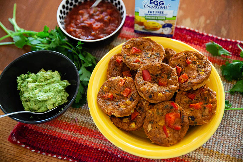 5 Ingredient Tex Mex Muffin Tin Eggs | Food Bloggers of Canada