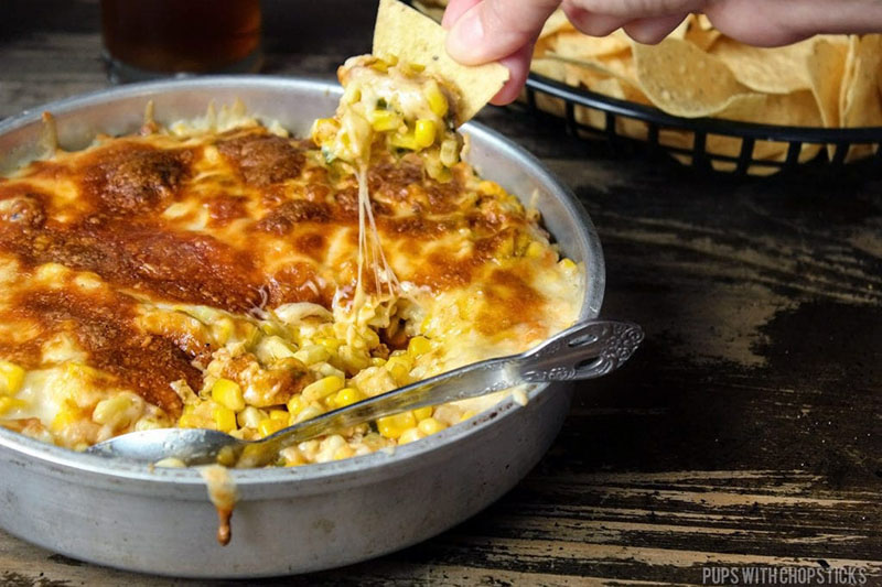 Korean Corn Cheese | Pups With Chopsticks