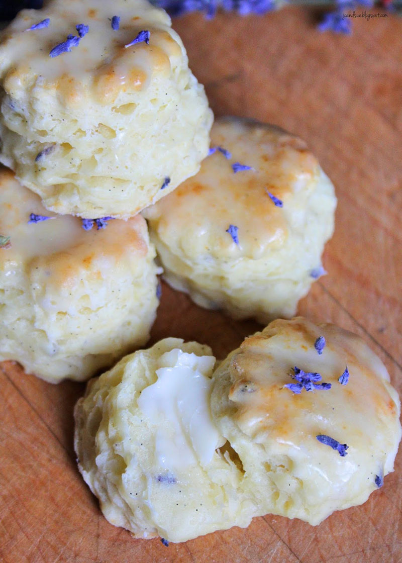 Lavender Scones