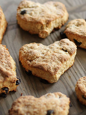 Lemon and Cranberry Scones | Dish n the Kitchen