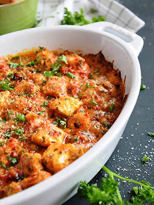 Hot Four Cheese Roasted Red Pepper Dip | Lord Byron's Kitchen