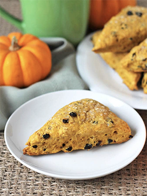 Vegan Pumpking Scones | Delightful Adventures