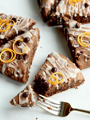 Paleo Chocolate Orange Scones | Naughty Nutrition