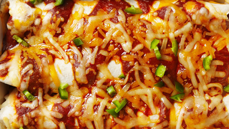 Easy and Cheesy Chicken Enchiladas | Bite Me More