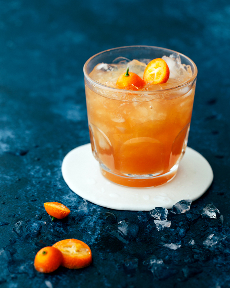 Earl Grey Grapefruit and Honey Mocktail | Kelly Neil