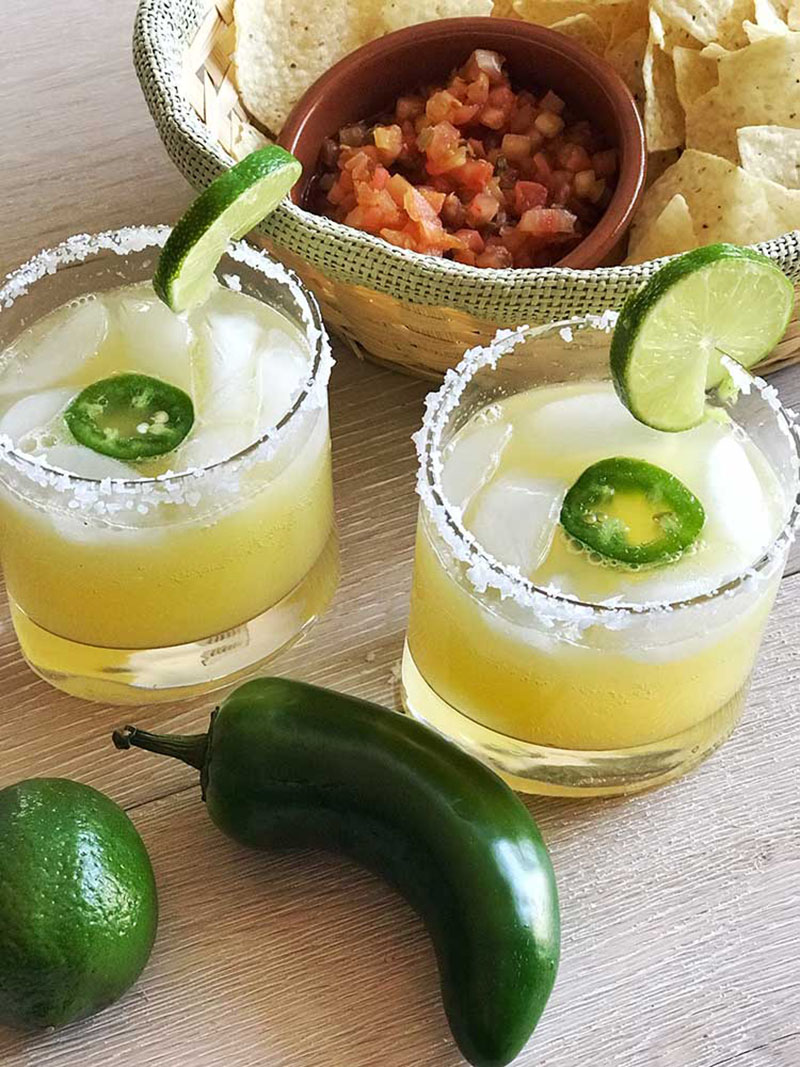 Jalapeno Margarita Mocktail | Food Mamma