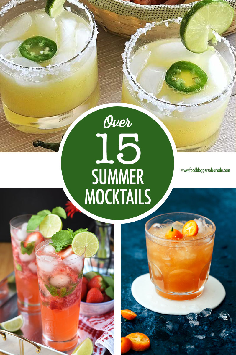 Over 15 Summer Mocktails Dark