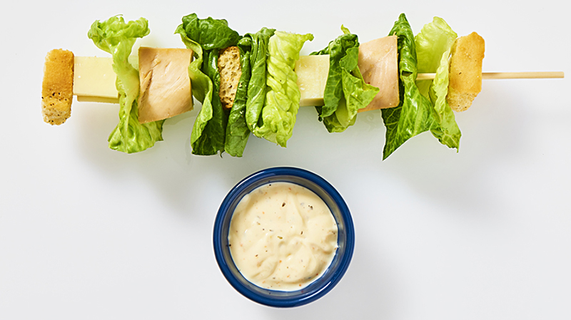 Caesar Salad On A Stick | Bite Me More