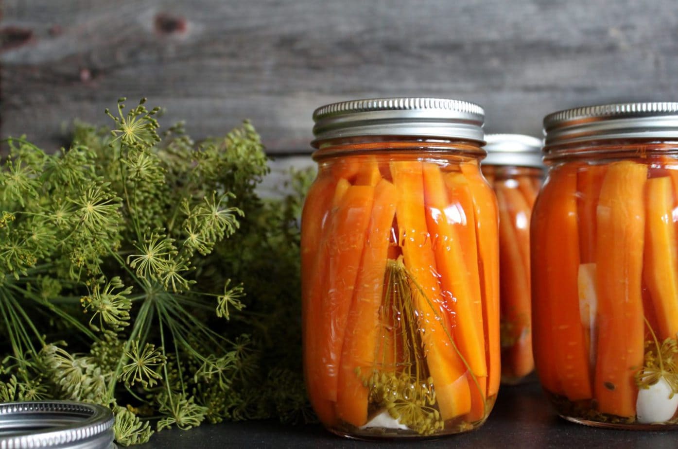 Pickles Carrots with Dill and Garlic | Dish n the Kitchen