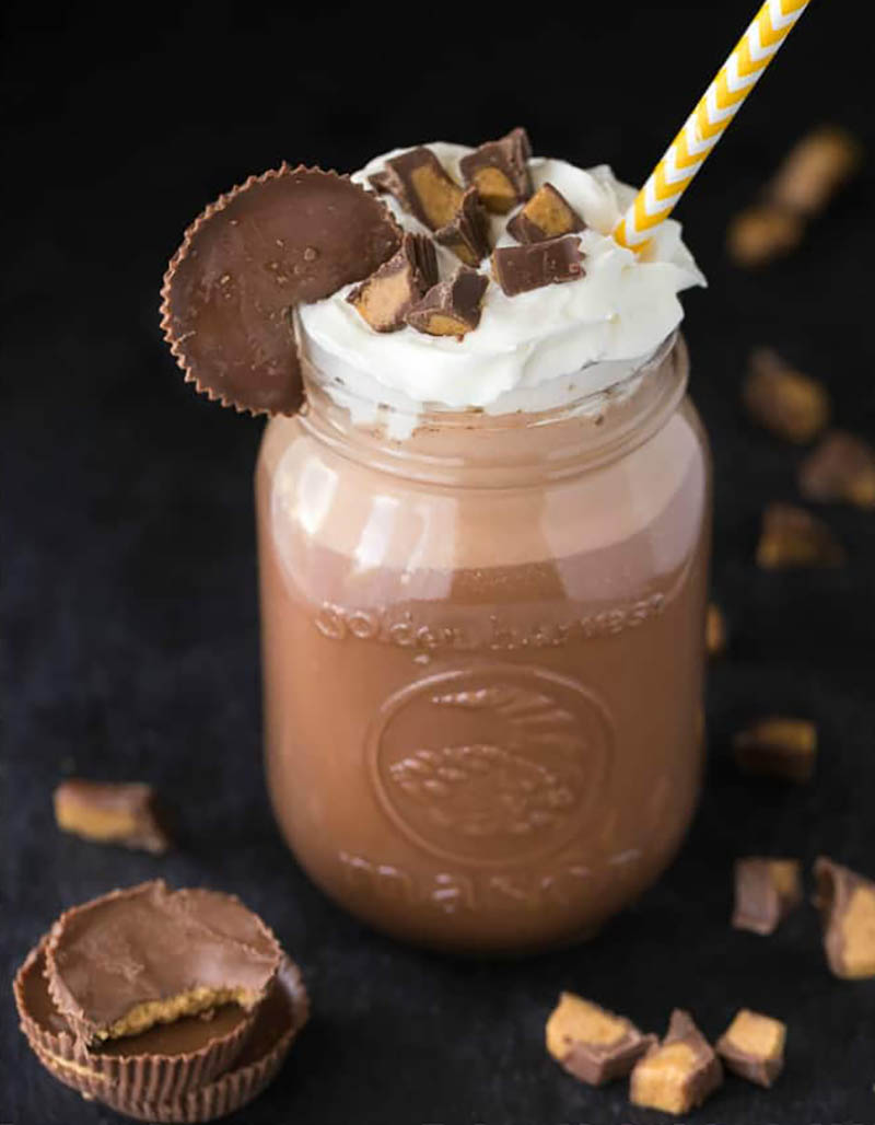 Reese Coffee Milkshake | Simply Stacie