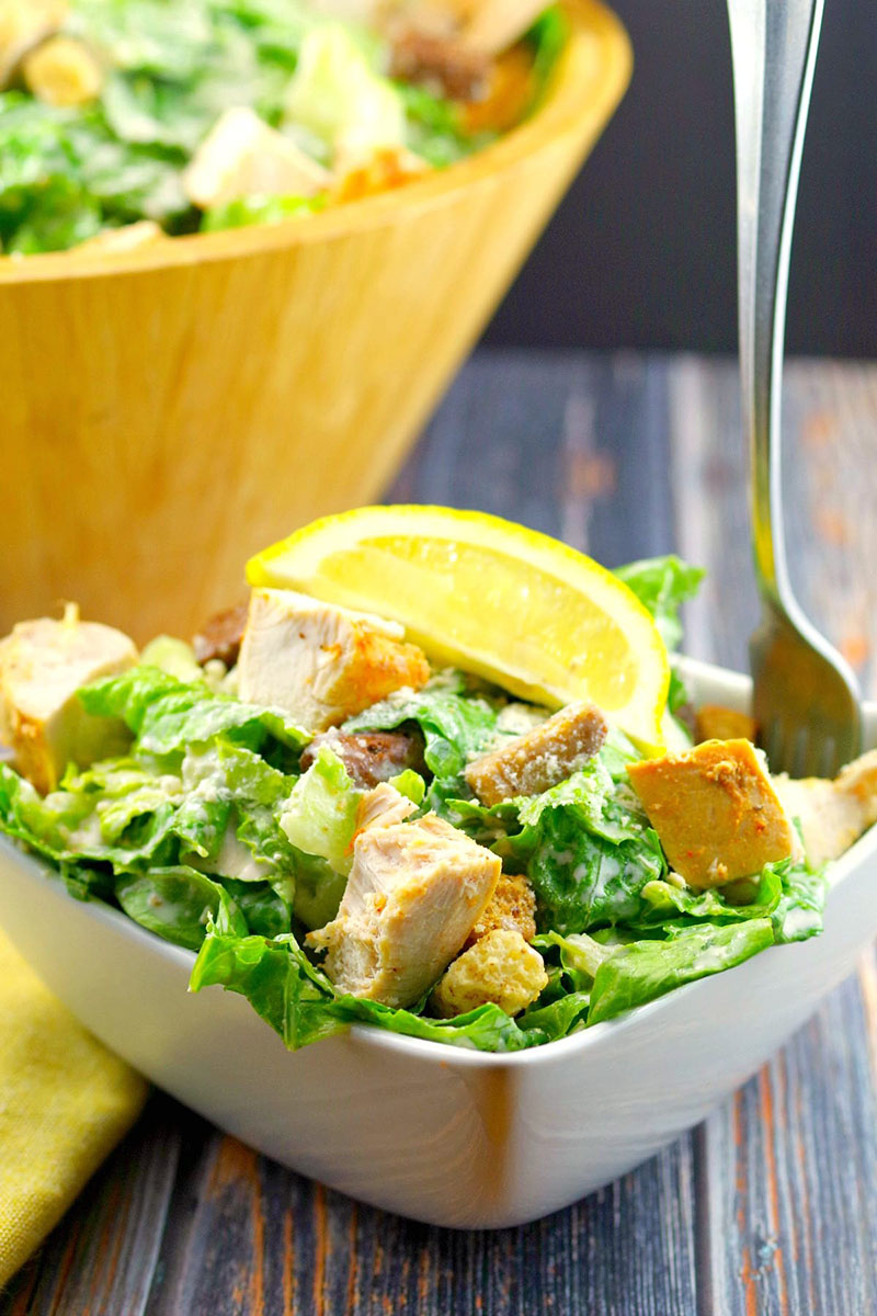 Grilled Chicken Caesar Salad | Food Meanderings