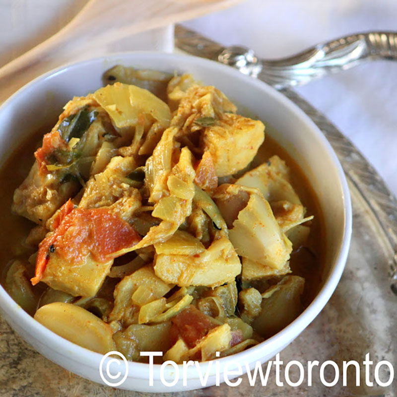 Green Jackfruit Curry | TorviewToronto