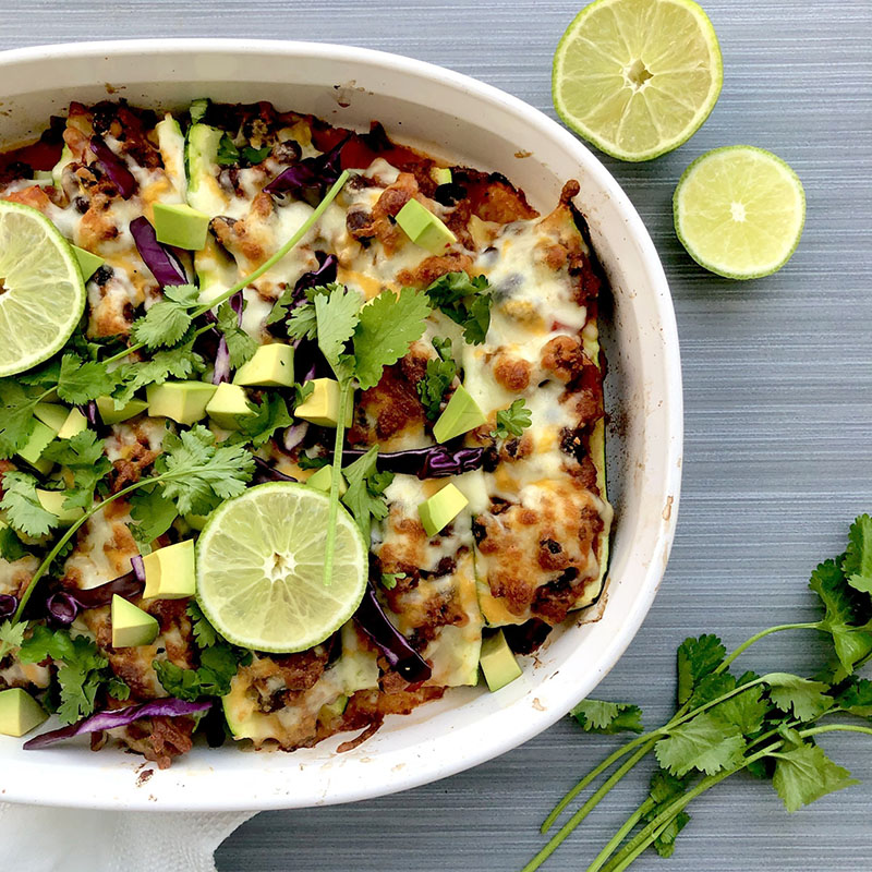 Zucchini Taco Bake