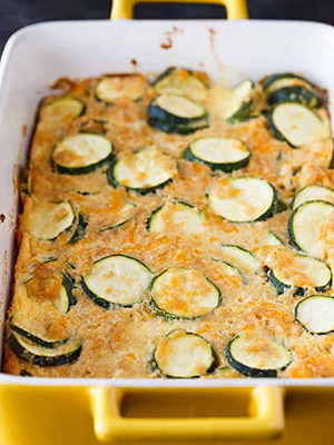 Baked Zucchini | Simply Stacie