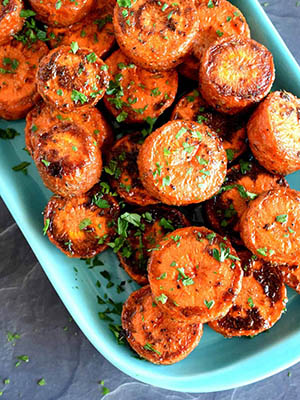 Roasted Jumbo Carrots | Lord Byron's Kitchen