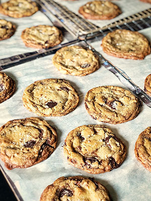 Brown Butter Toffee Chocolate Chip Cookies | Rage Bake