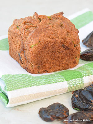 Gluten Free Zucchini Date Muffins | My Island Bistro Kitchen